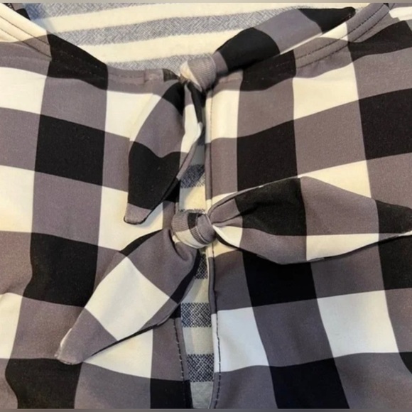 Kate Spade Women's Swim Kate Spade New York Bunny Gingham One Piece Swimsuit - Picture 2 of 5